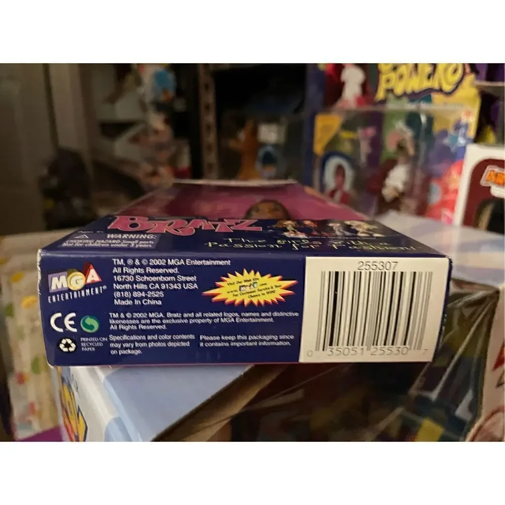 Lil' Bratz Mini Sasha Doll 2002 New In Box The Girls With The Passion Retro NIP